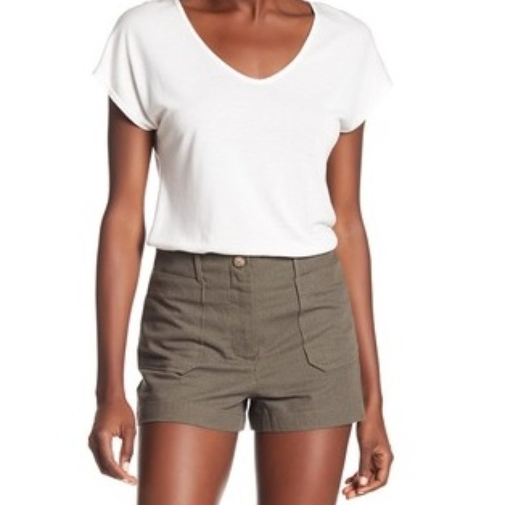 💥 Socialite High Waisted Linen Shorts